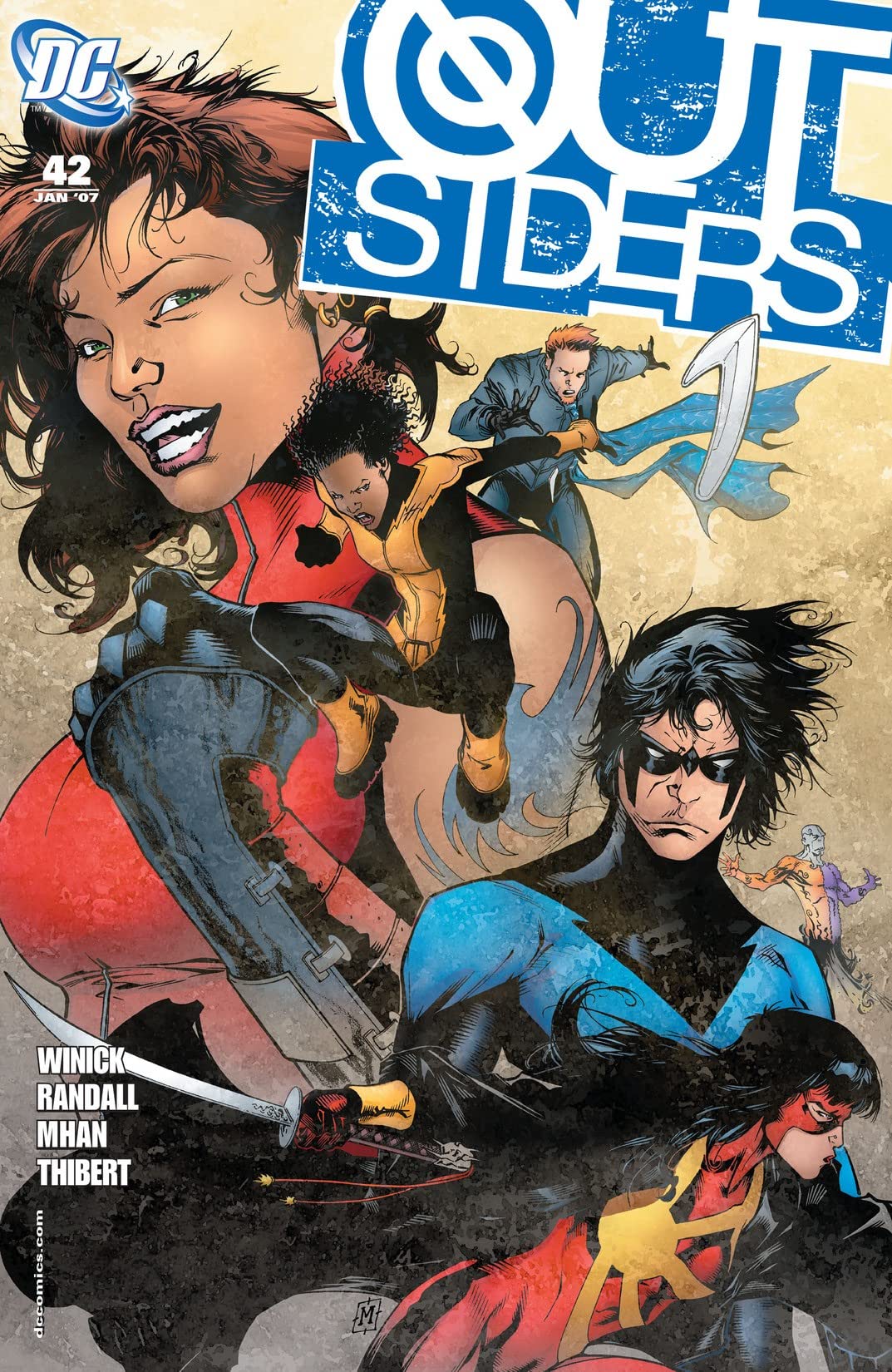 Outsiders #42 cover