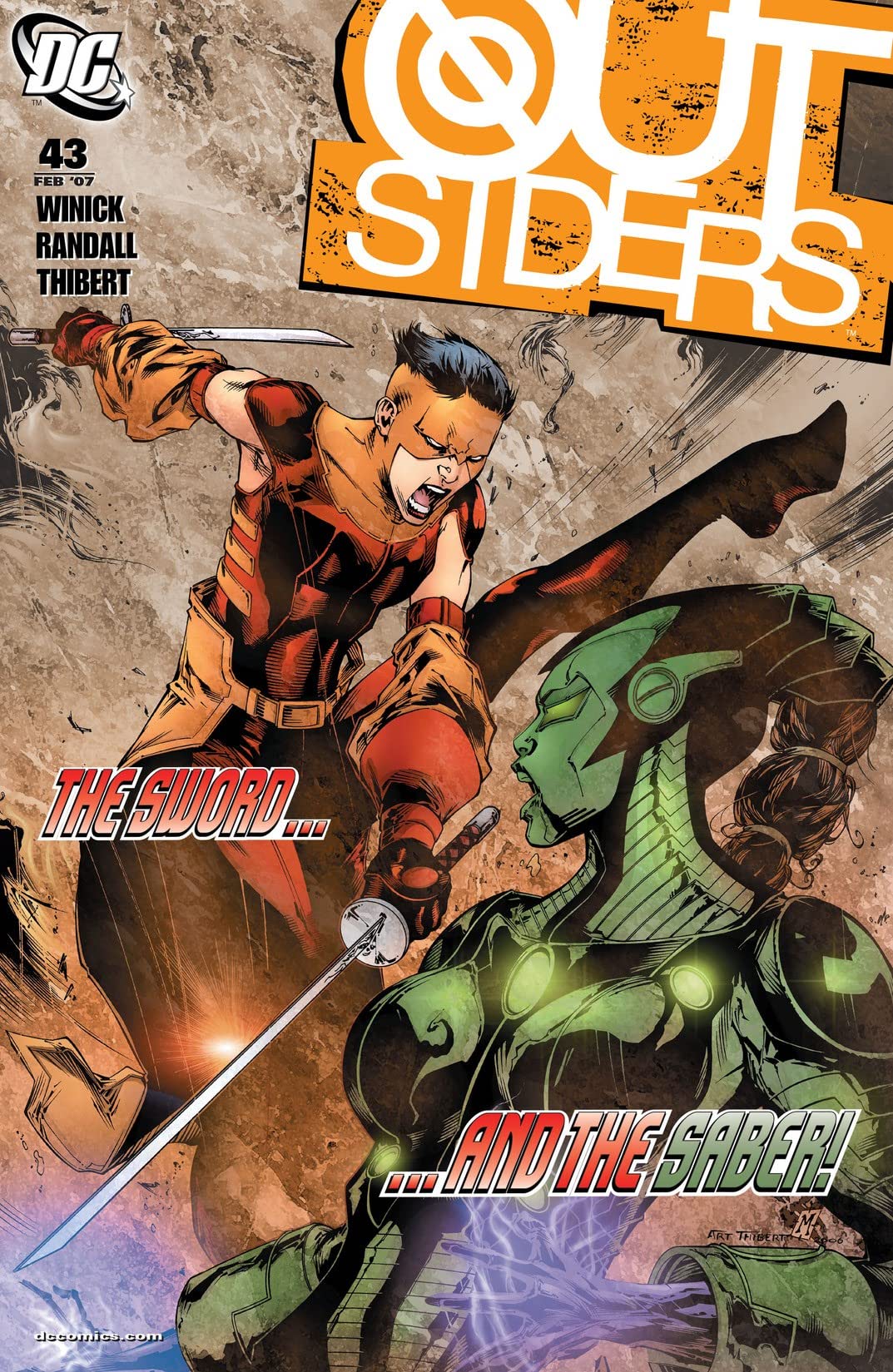 Outsiders #43 cover