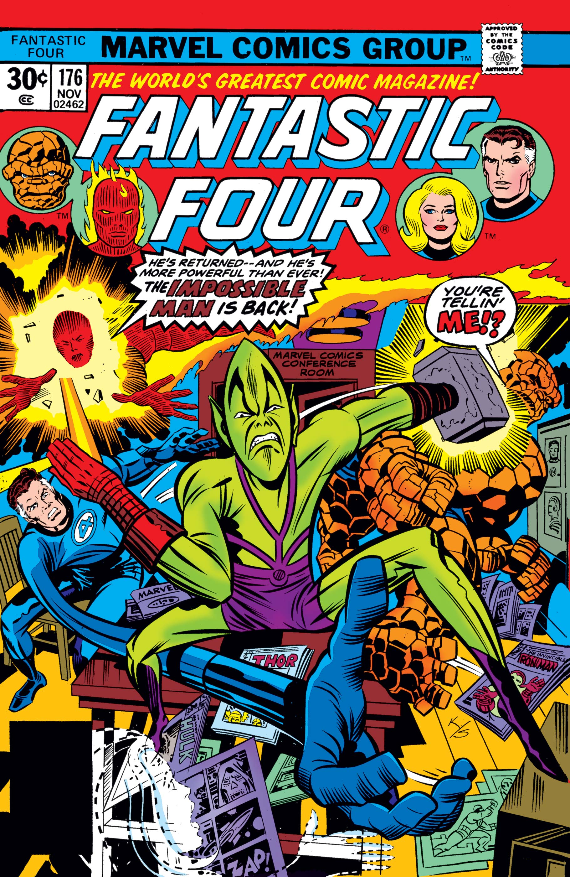 Fantastic Four #176 cover