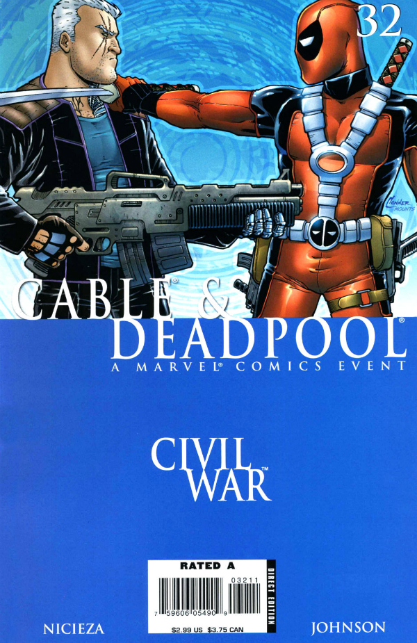 Cable & Deadpool #32 cover