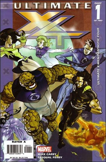 Ultimate X-Men / Fantastic Four #1 cover
