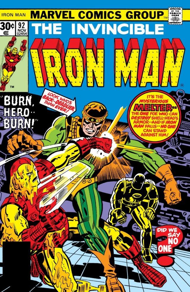 Iron Man #92 cover