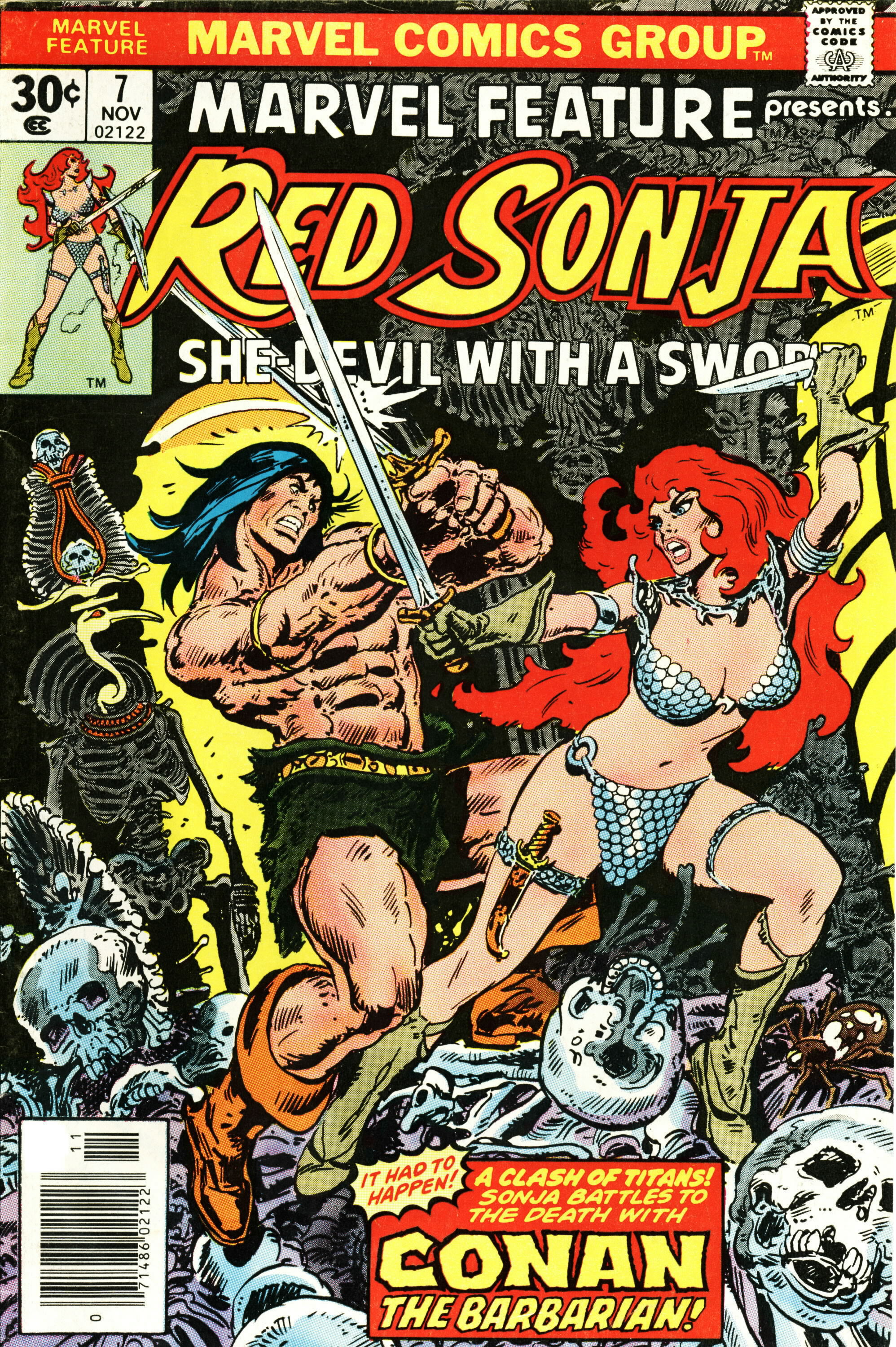 Marvel Feature #7 cover