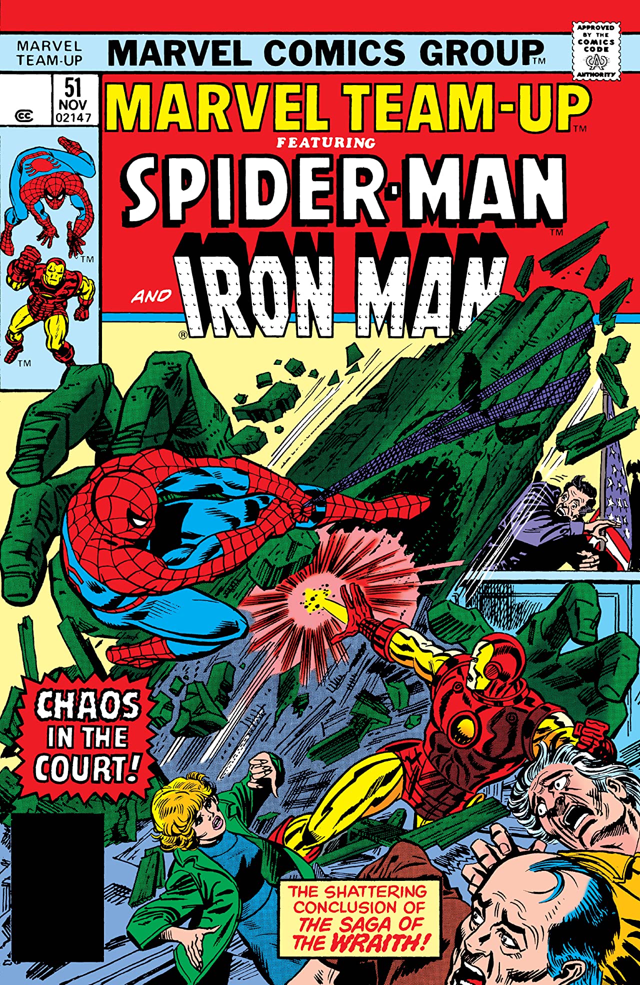 Marvel Team-Up #51 cover