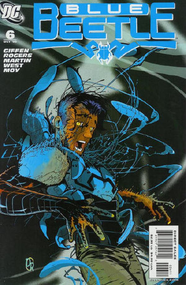 The Blue Beetle #6 cover