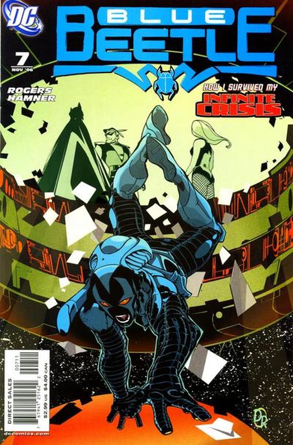 The Blue Beetle #7 cover