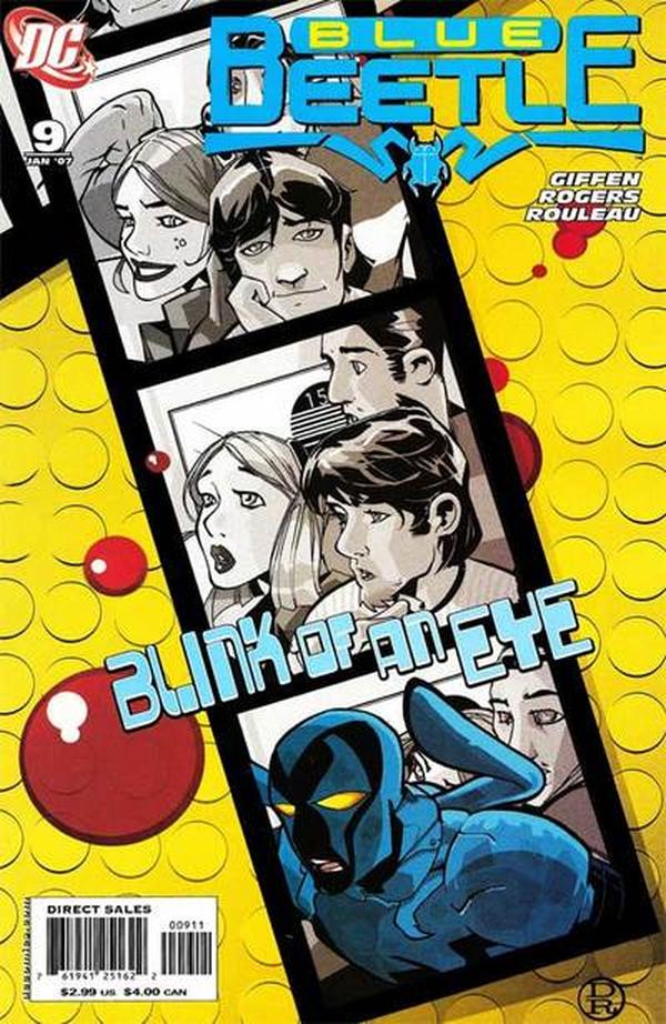 The Blue Beetle #9 cover