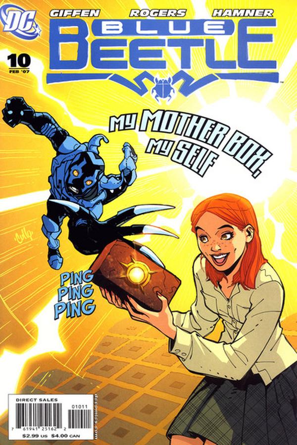 The Blue Beetle #10 cover