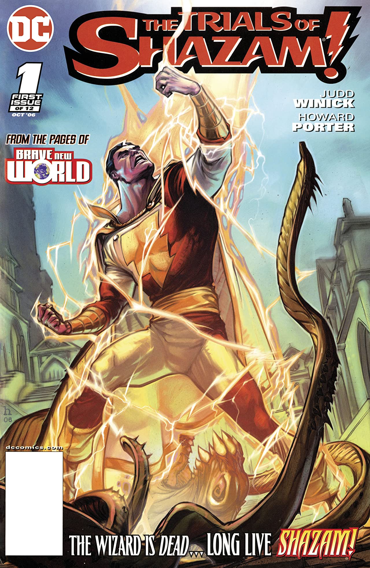 Trials of Shazam #1 cover