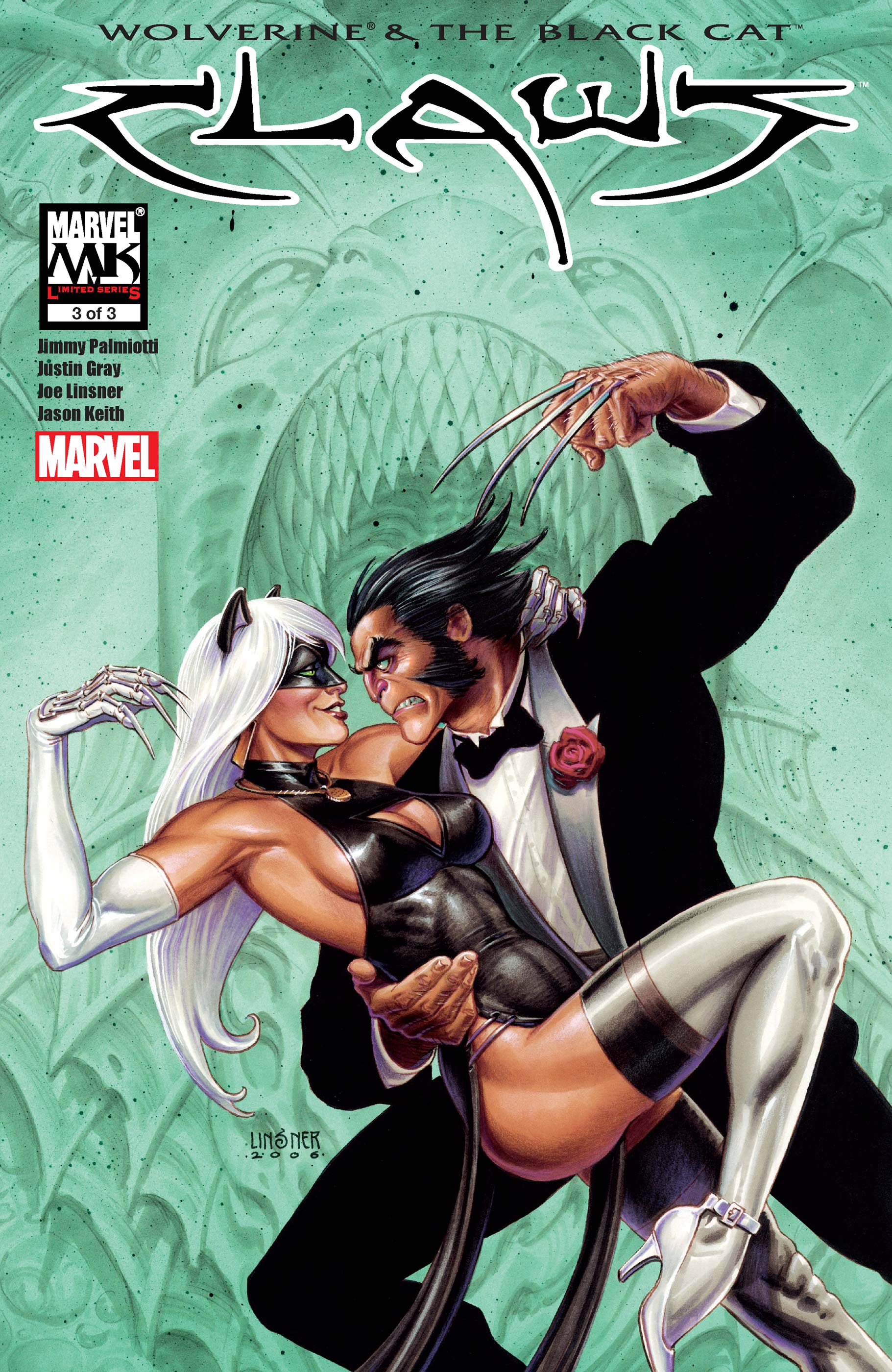 Claws #3 cover