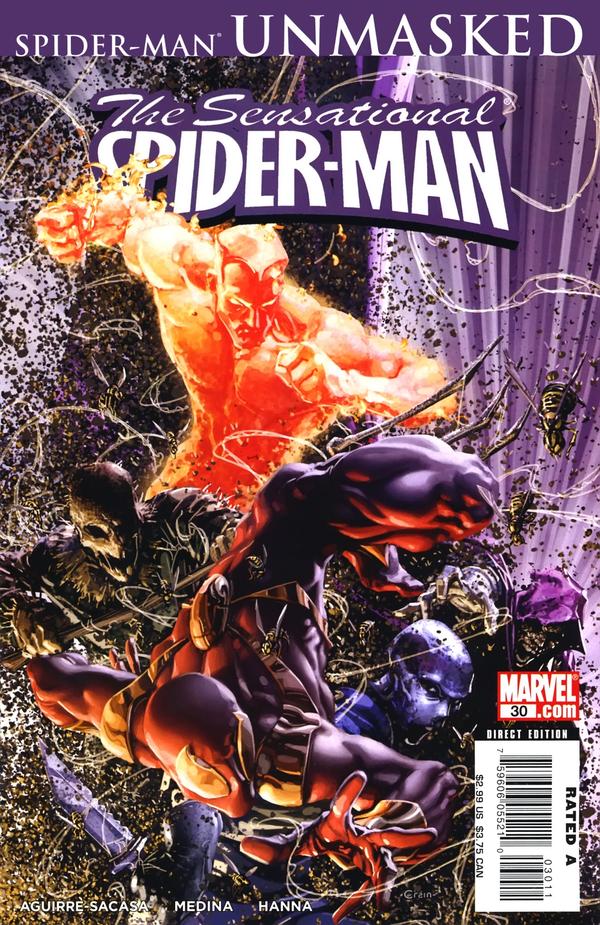 Sensational Spider-Man #30 cover