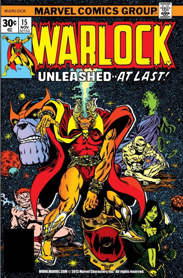 Warlock #15 cover