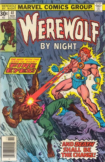 Werewolf by Night #41 cover