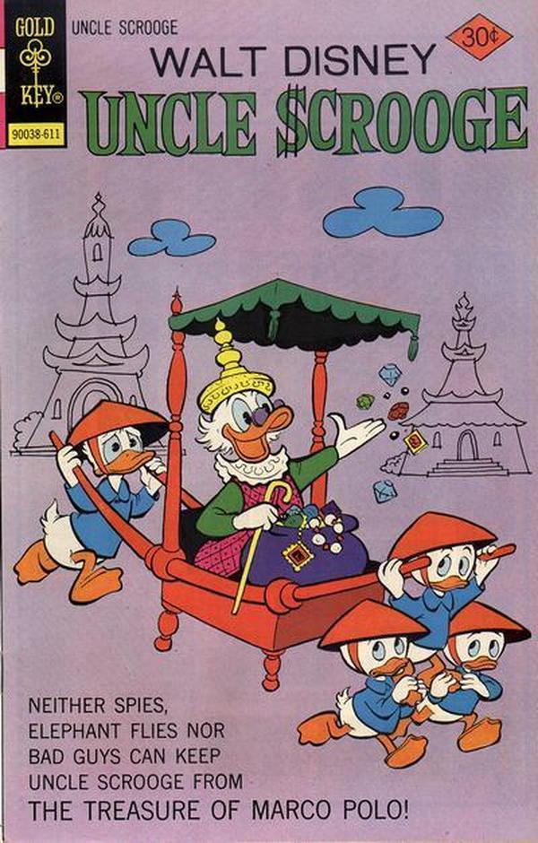 Walt Disney Uncle Scrooge #134 cover