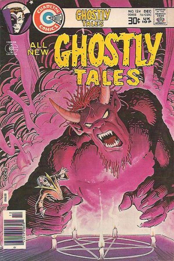 Ghostly Tales #124 cover