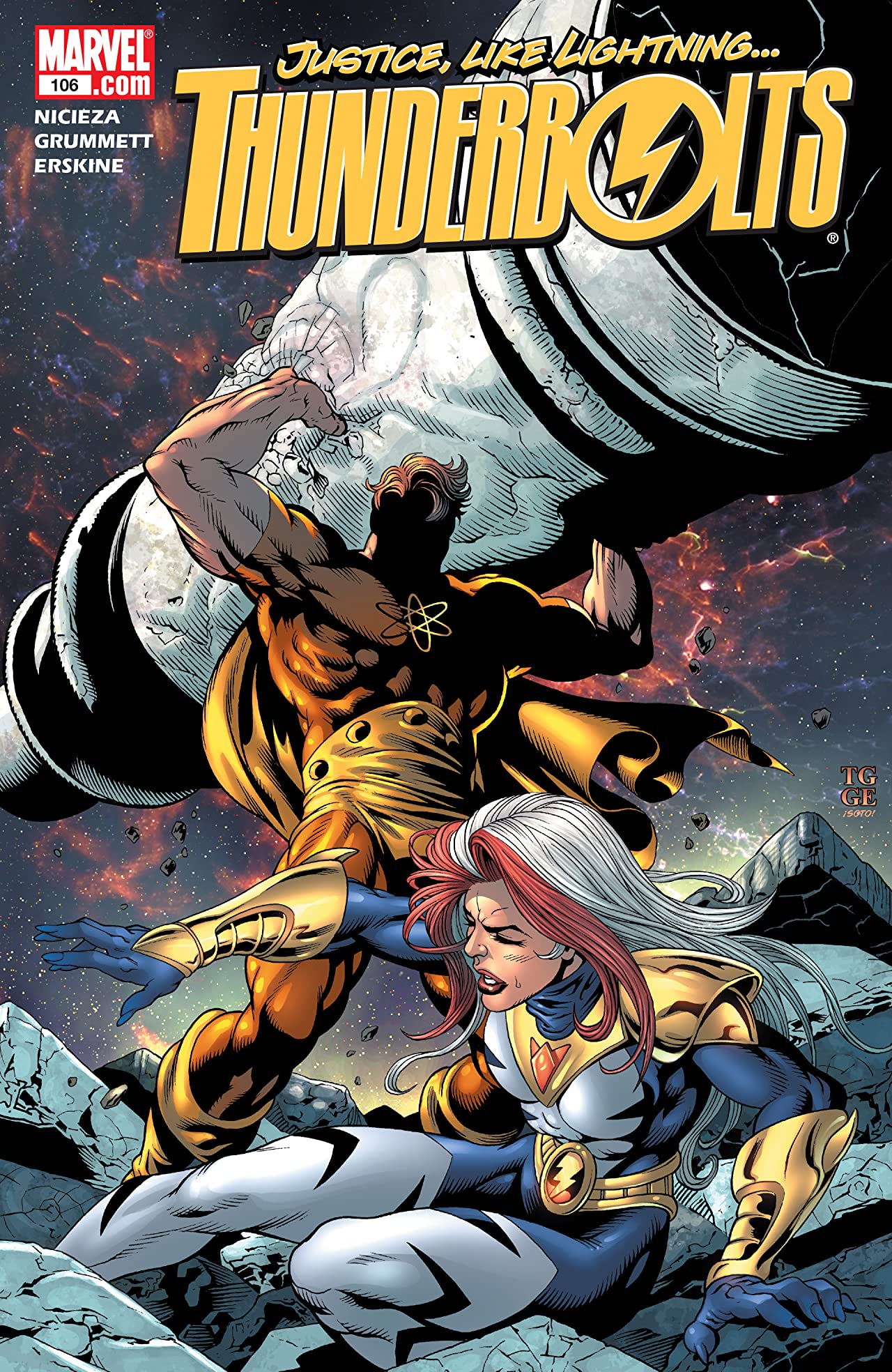 Thunderbolts #106 cover