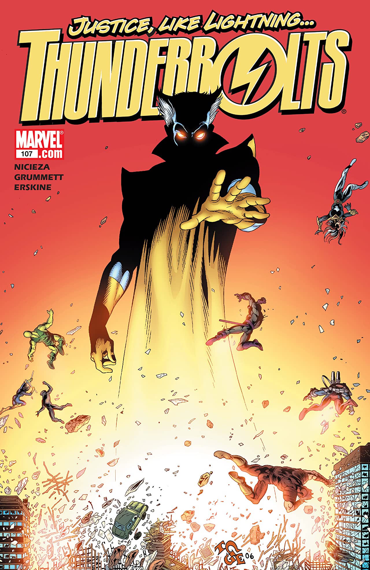 Thunderbolts #107 cover