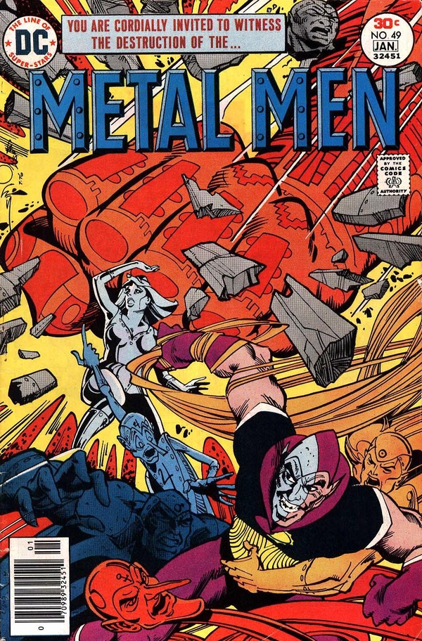 Metal Men #49 cover