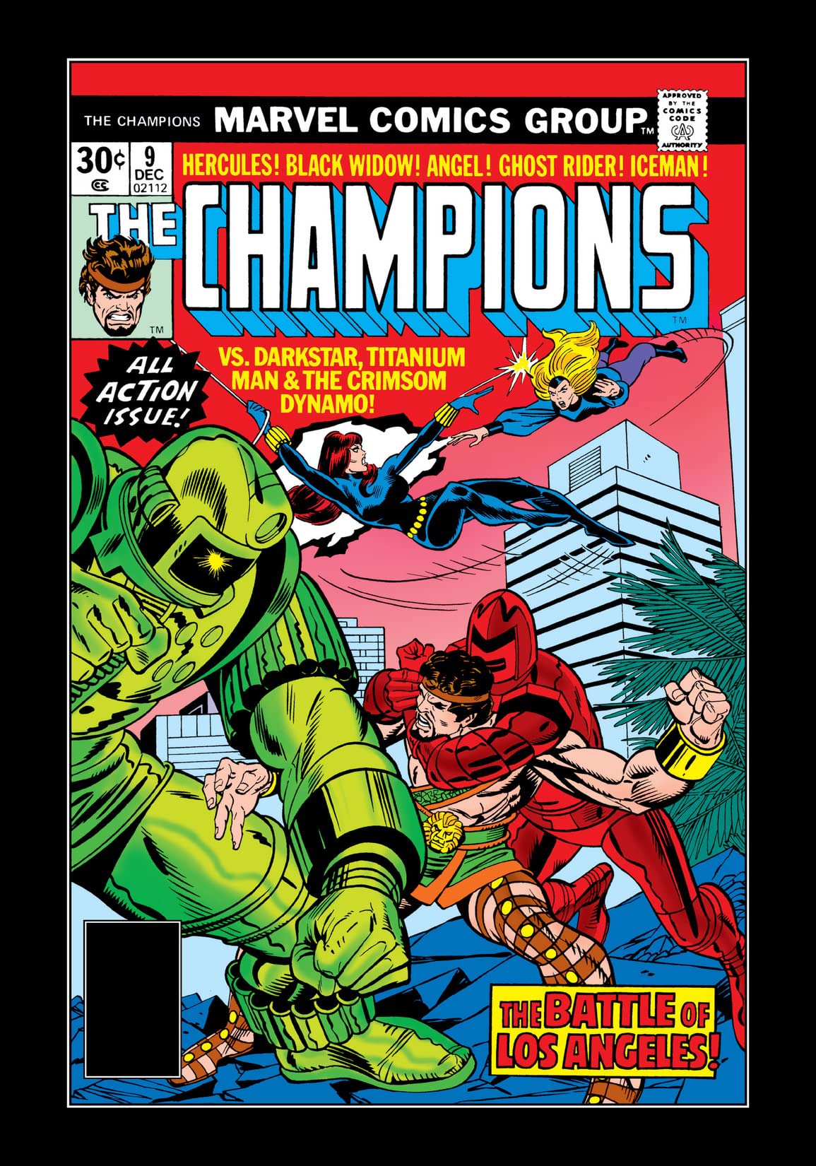 The Champions #9 cover