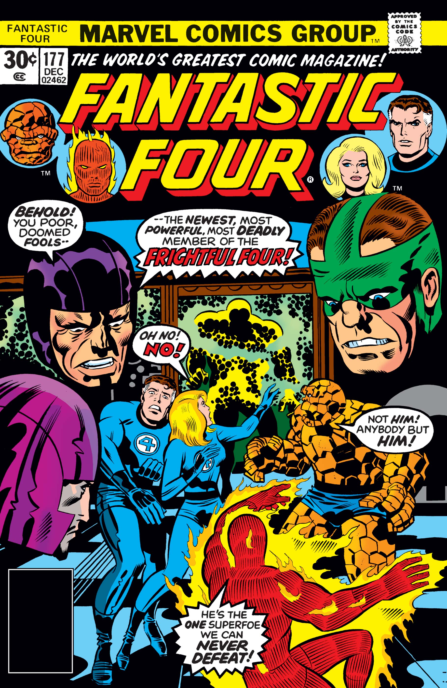Fantastic Four #177 cover