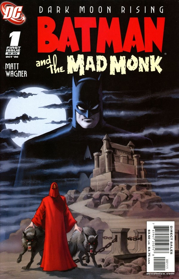 Batman: The Mad Monk #1 cover