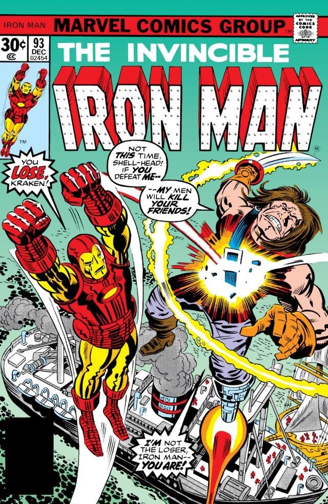 Iron Man #93 cover