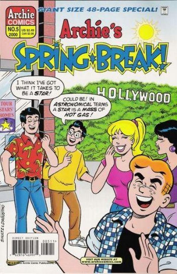 Archie's Spring Break #5 cover