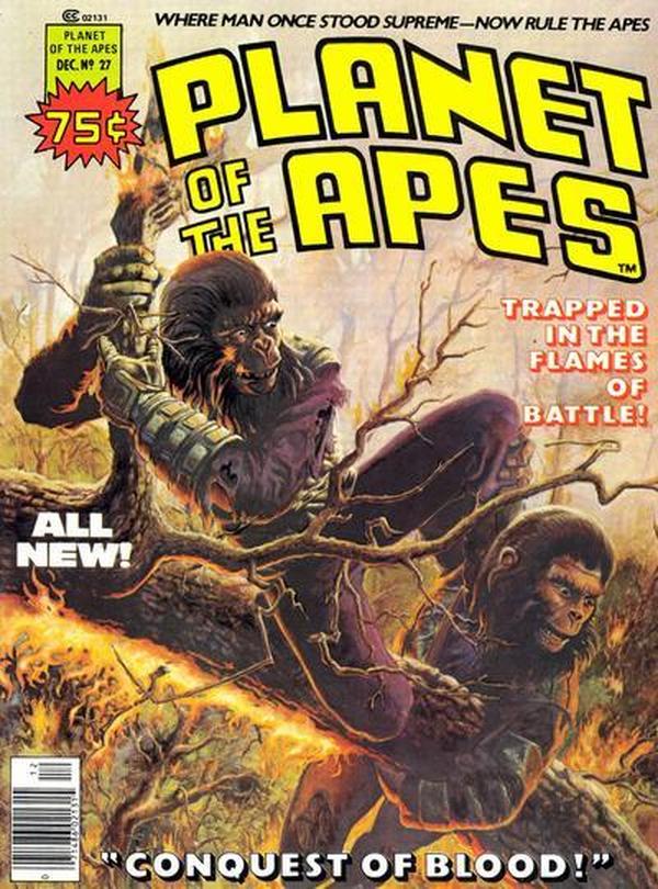 Planet of the Apes #27 cover