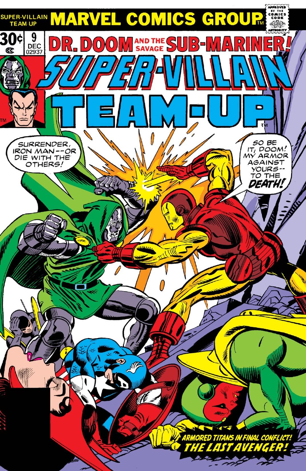 Super-Villain Team-Up #9 cover