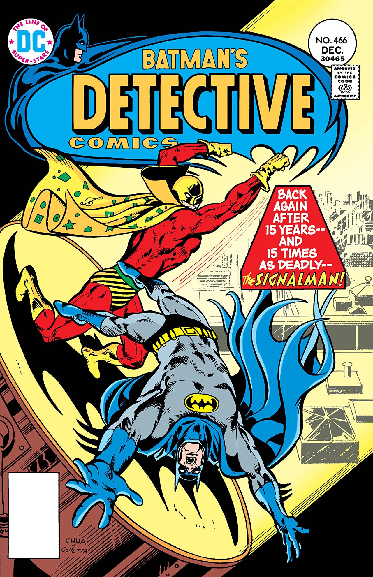 Detective Comics #466 cover