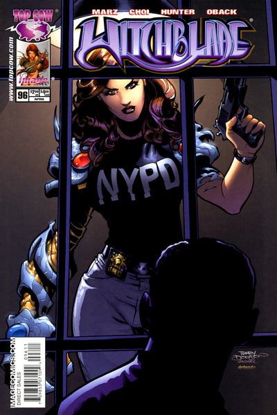 Witchblade #96 cover