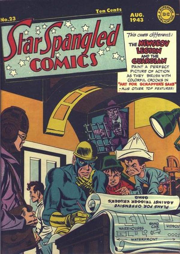 Star Spangled Comics #23 cover