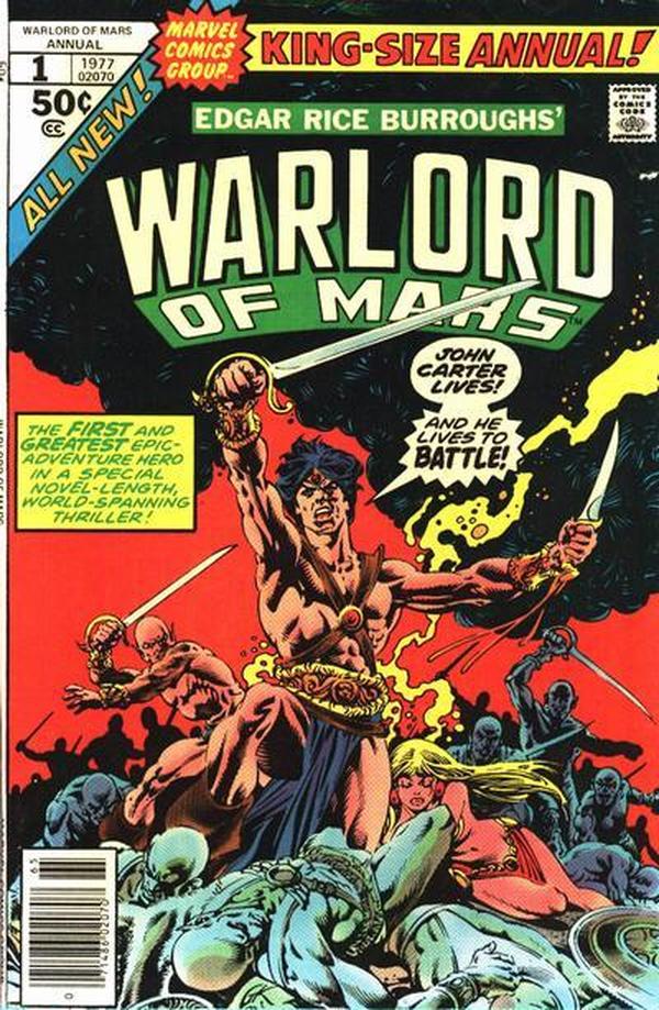 John Carter Warlord of Mars Annual