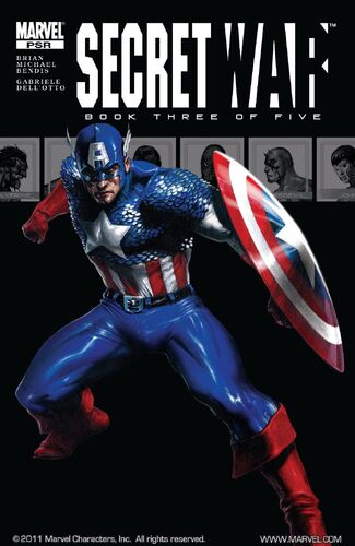 Secret War #3 cover