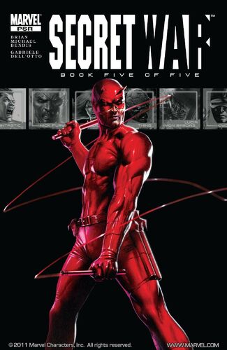 Secret War #5 cover