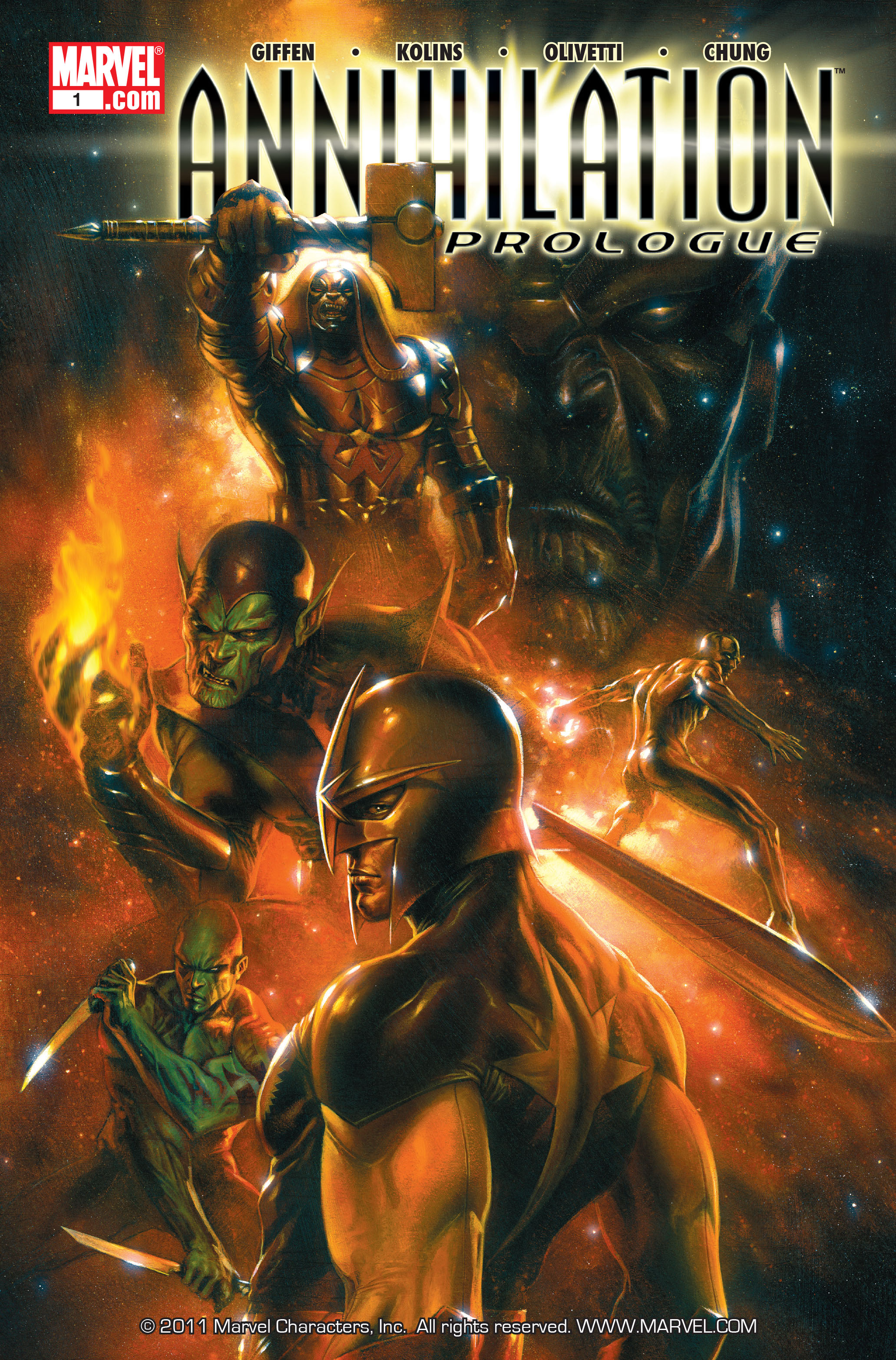 Annihilation Prologue #1 cover