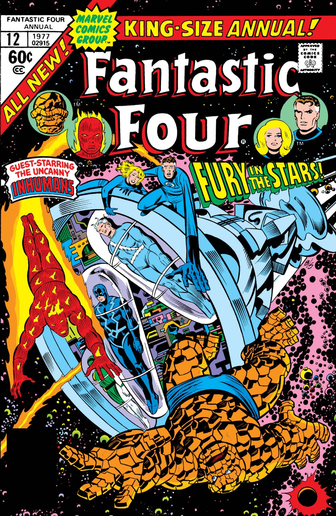 Fantastic Four Annual #12 cover