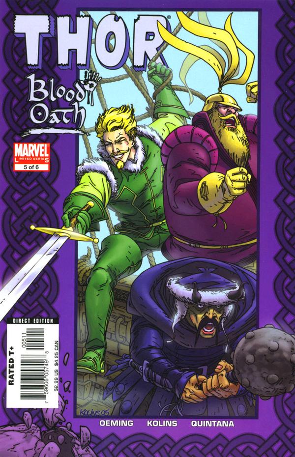 Thor: Blood Oath #5 cover
