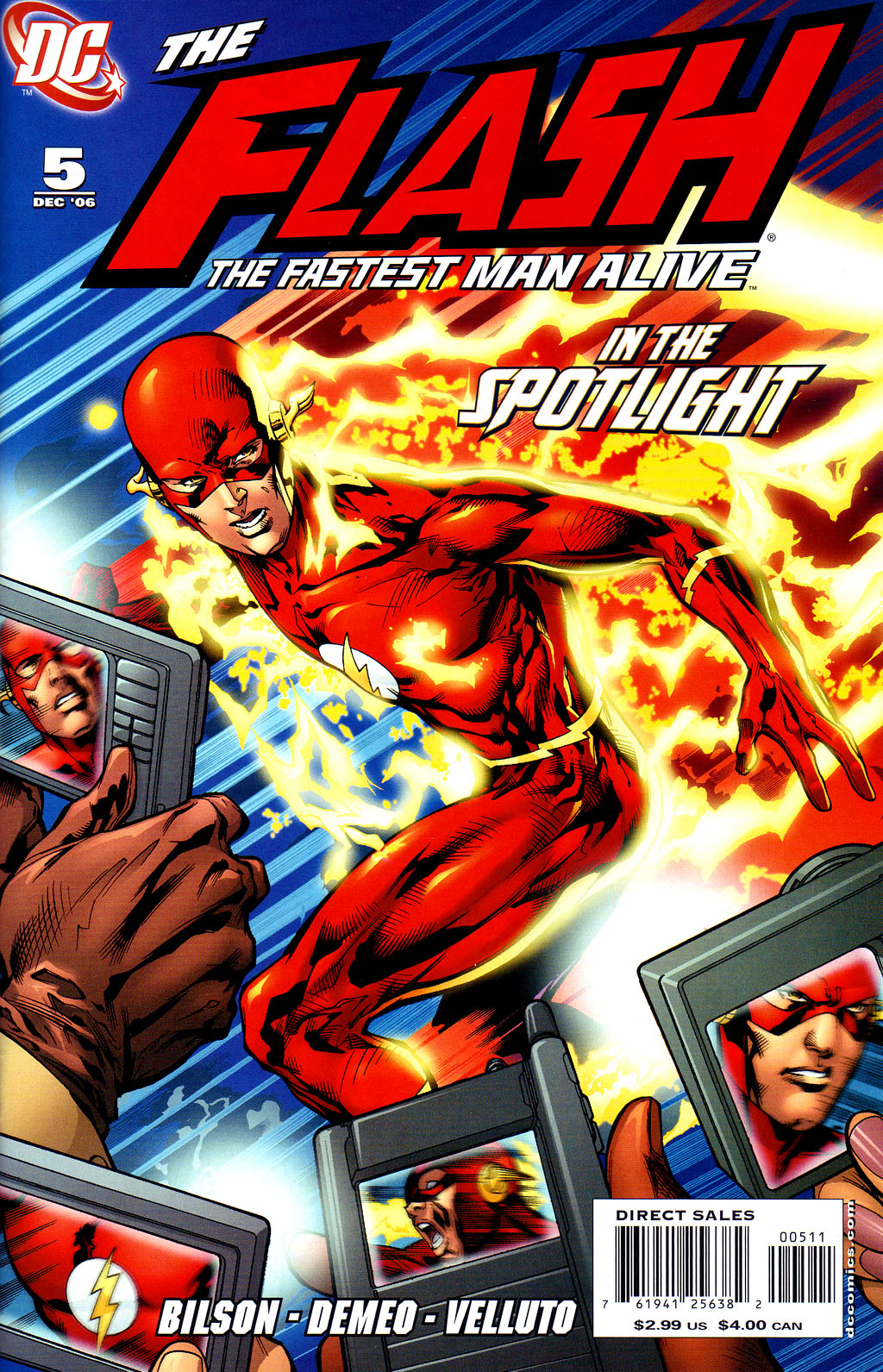 Flash: The Fastest Man Alive #5 cover