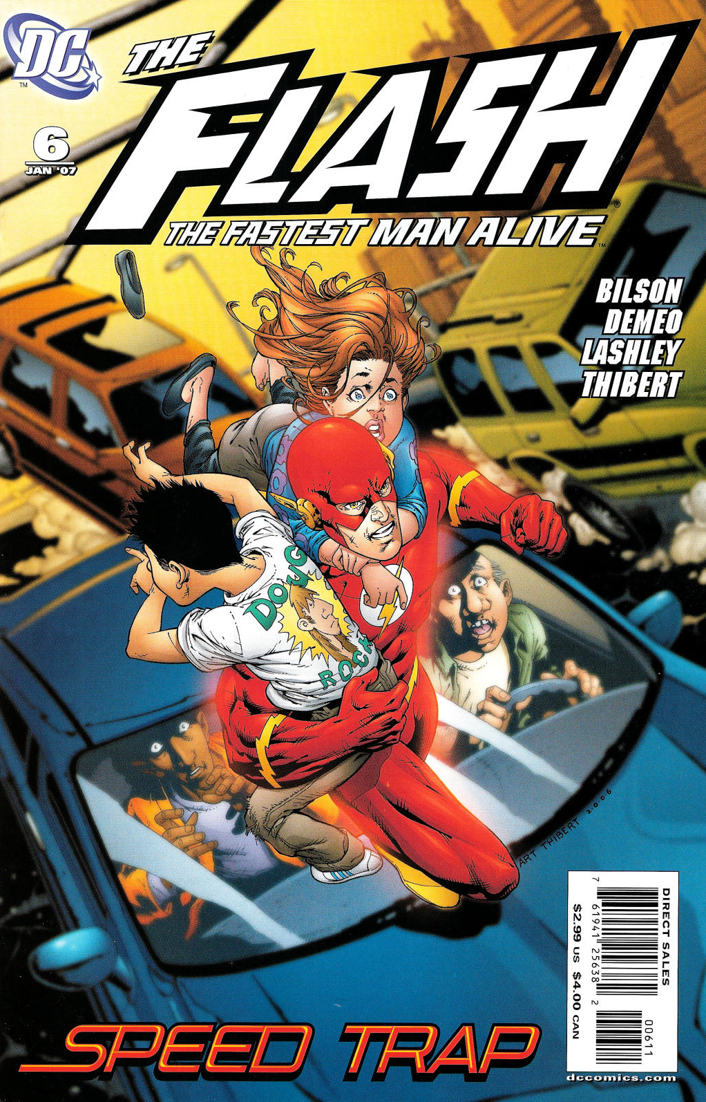 Flash: The Fastest Man Alive #6 cover