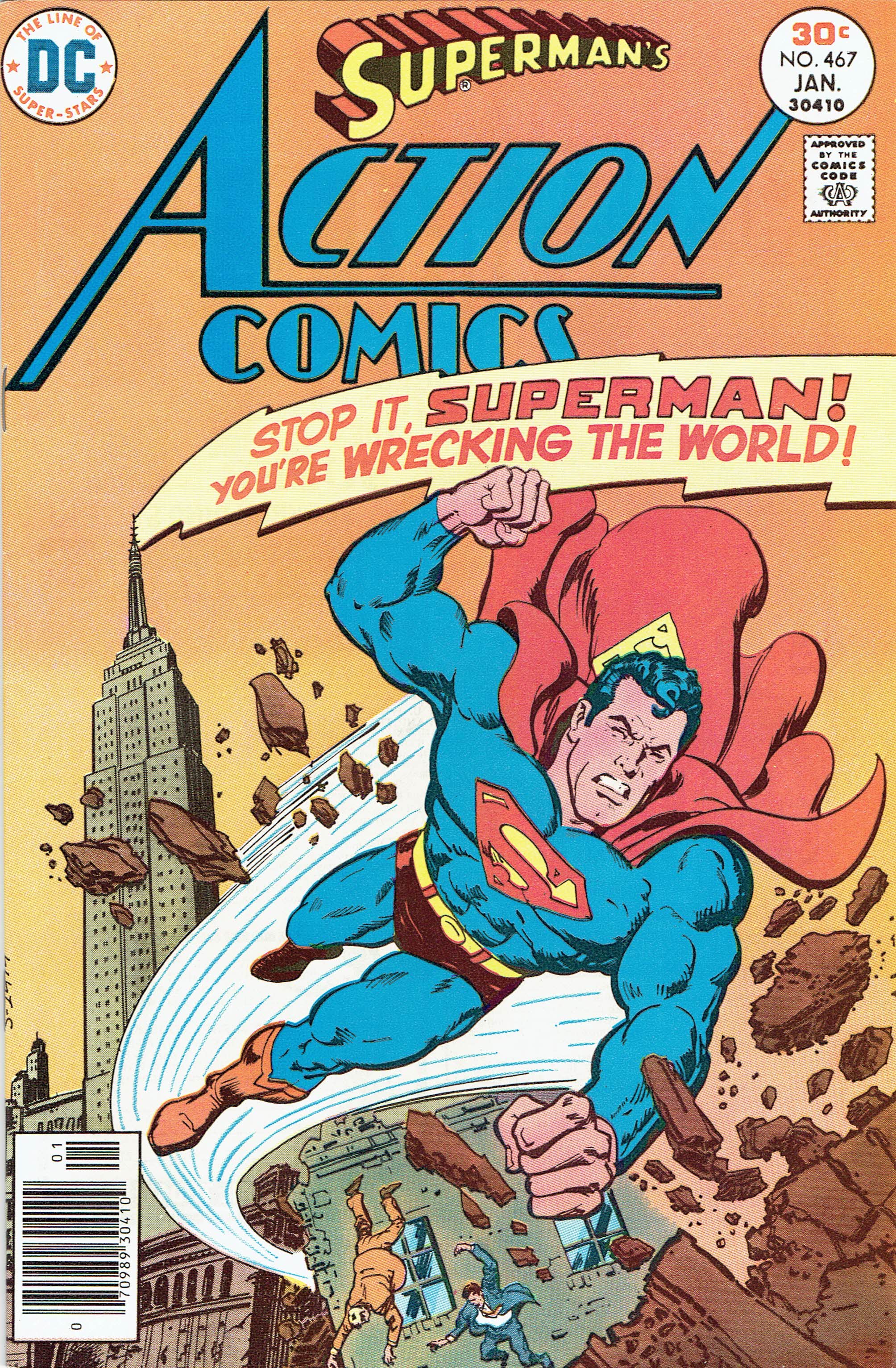 Action Comics #467 cover