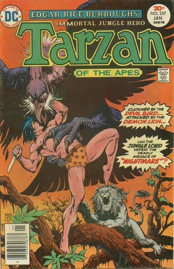 Tarzan #257 cover