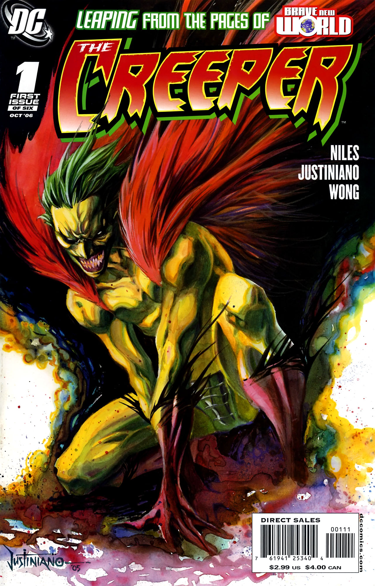 The Creeper #1 cover