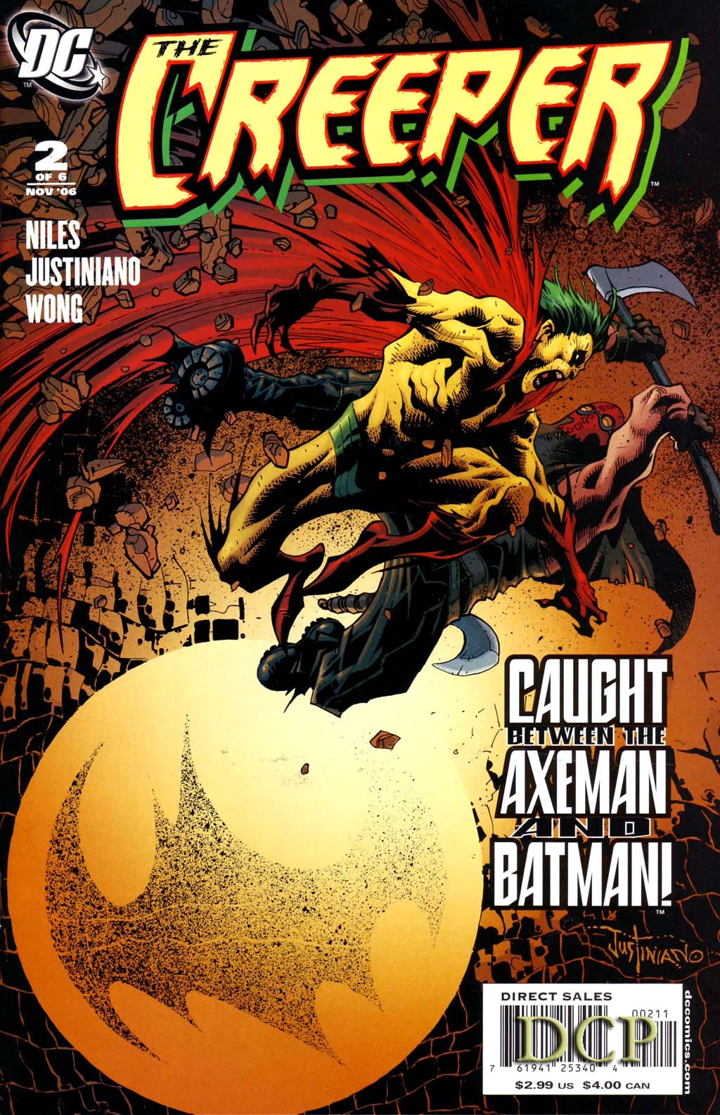 The Creeper #2 cover