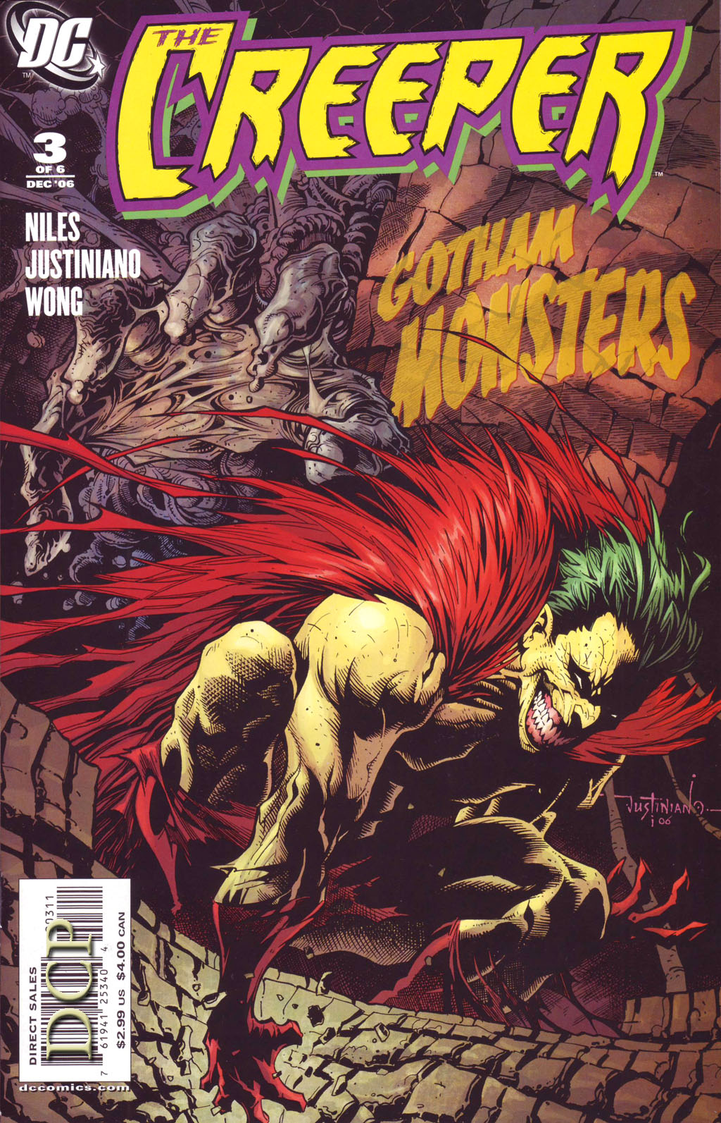 The Creeper #3 cover