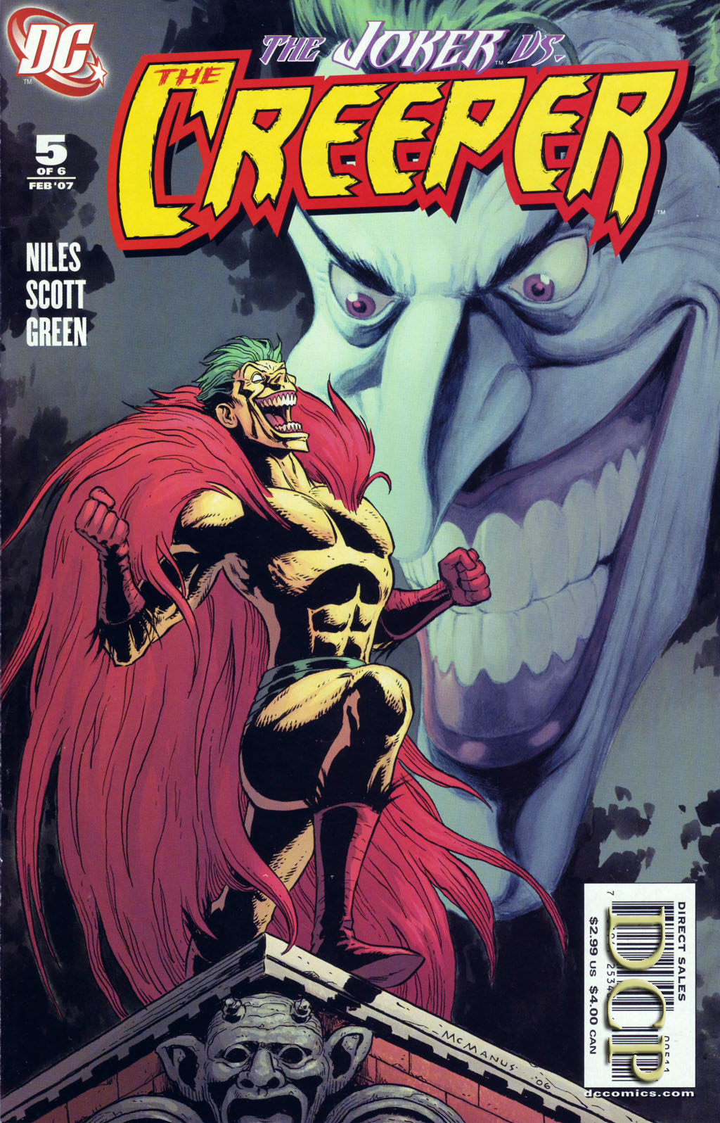 The Creeper #5 cover