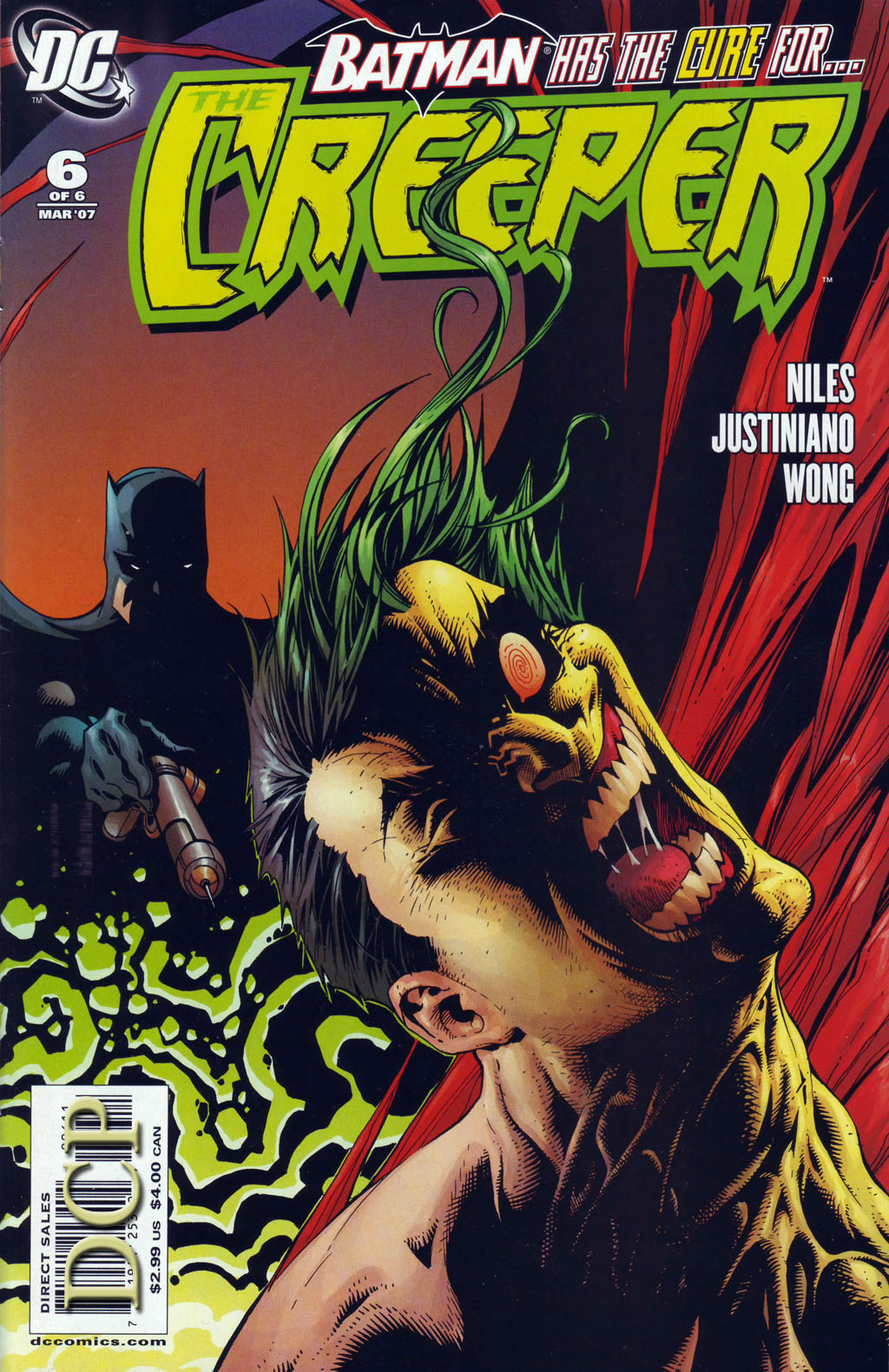 The Creeper #6 cover