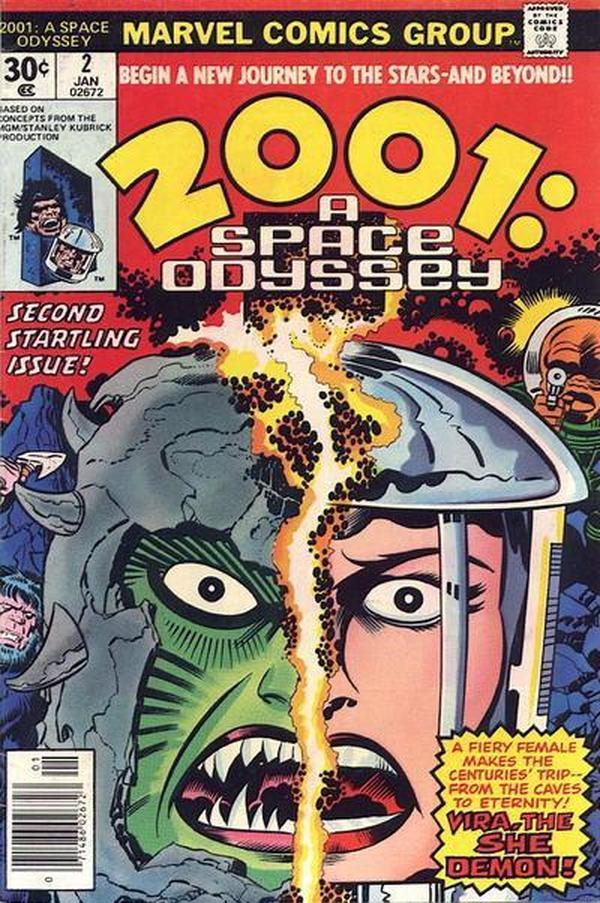 2001, A Space Odyssey #2 cover