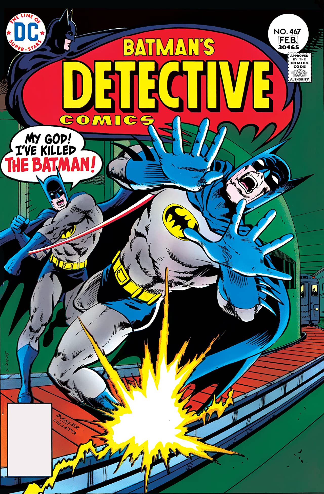 Detective Comics #467 cover