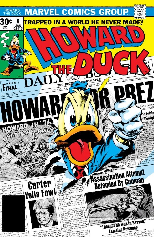 Howard the Duck #8 cover